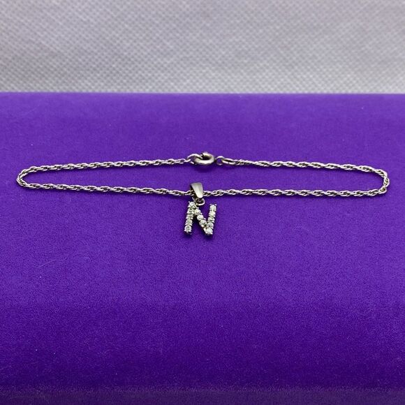 💛 925 Vintage CZ ‘N’ Bracelet - Picture 2 of 6